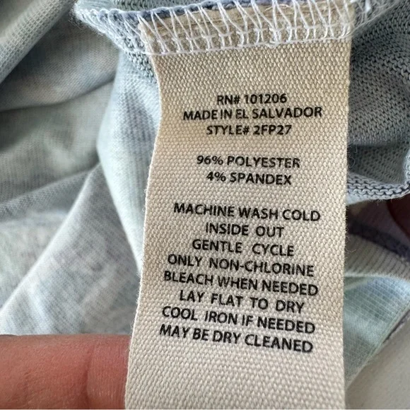 Soft Surroundings Botanical Tuileries 3/4 Sleeve Tunic Womens L Lagenlook Floral - Picture 10 of 12